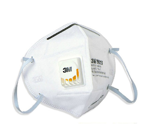3M 9001V折叠式带阀防护口罩