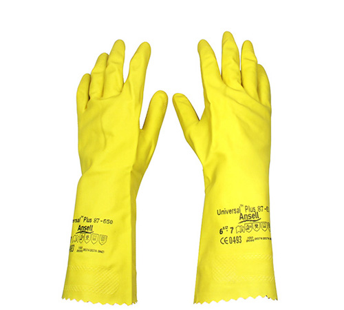 安思尔87-650天然橡胶手套